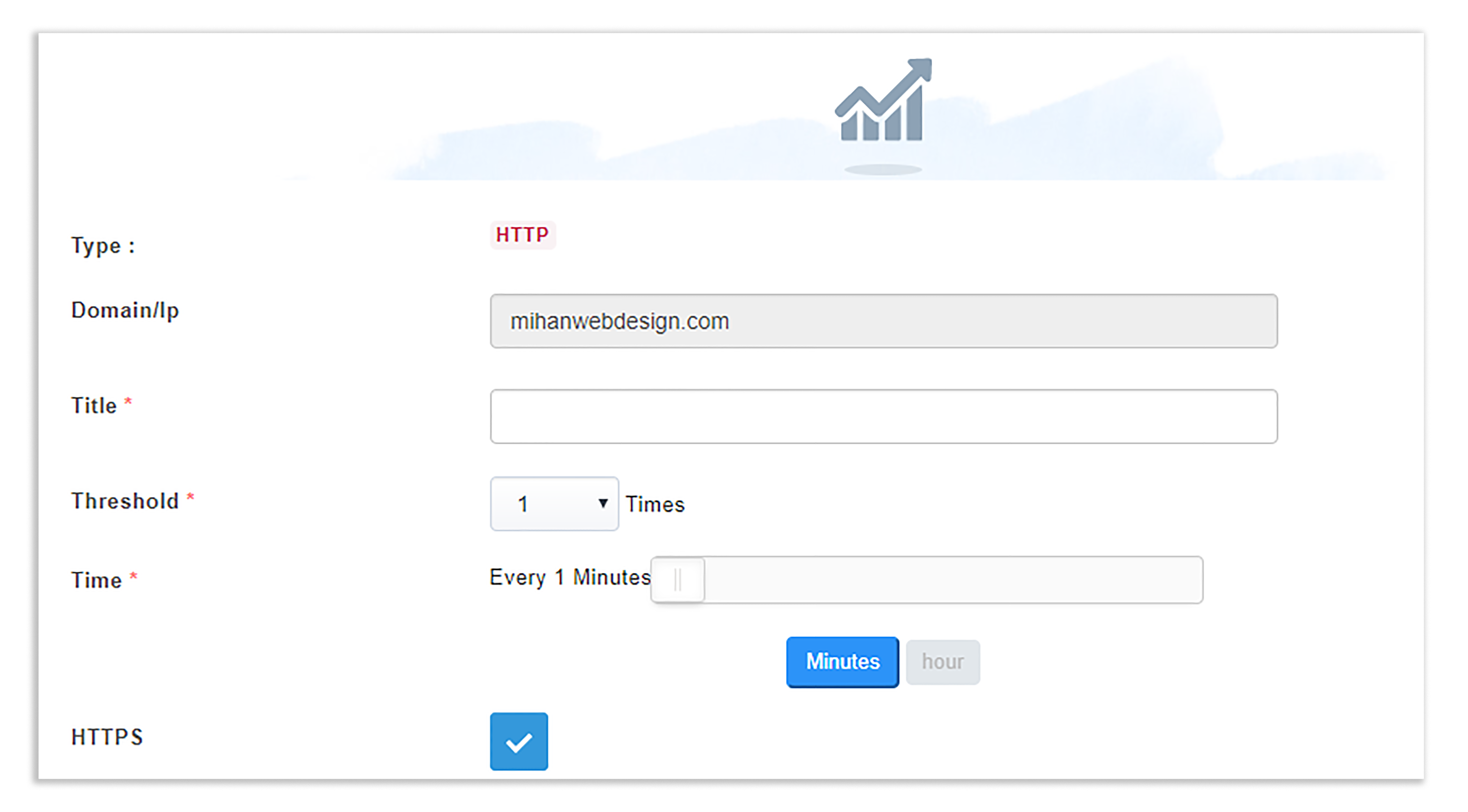 Uptime Monitor In MihanMonitor